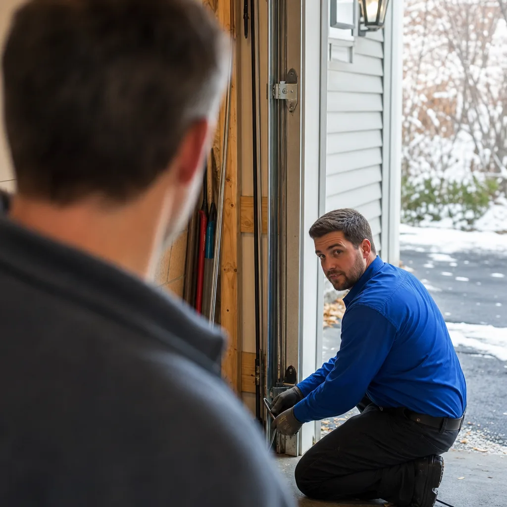 Illustration for garage door repair in Buffalo Grove