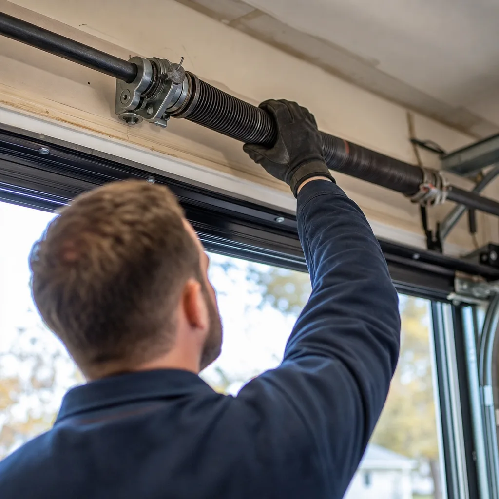 Illustration for garage door repair in Rockton