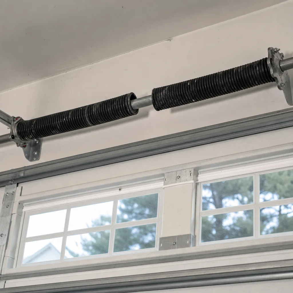 Illustration for garage door repair in Roscoe