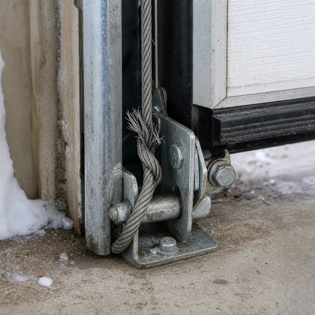 Illustration for garage door repair in DeKalb
